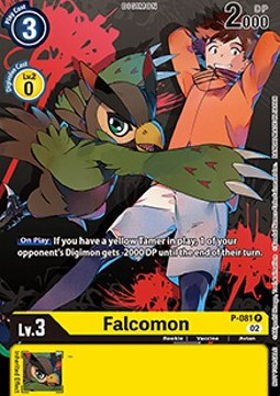 Falcomon (P-081) (V.2) - Promos