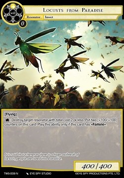 Locusts from Paradise - The War of the Suns