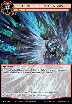 Charge of Infinite Blades - The War of the Suns