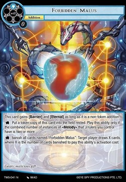 Forbidden Malus - The War of the Suns