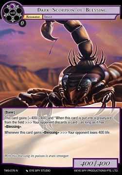 Dark Scorpion of Blessing - The War of the Suns