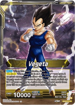 Vegeta // SS Vegeta, Fighting Instincts - Starter Deck: Proud Warrior