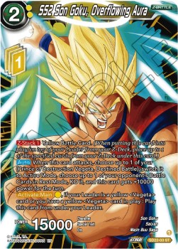 SS2 Son Goku, Overflowing Aura - Starter Deck: Proud Warrior