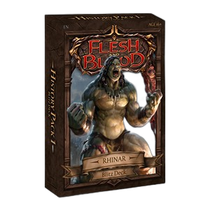 History Pack 1 - Rhinar Blitz Deck - History Pack 1 - Rhinar Blitz Deck