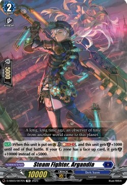 Steam Fighter, Argandia [D Format] (V.1 - Common) - Stride Deckset: Chronojet