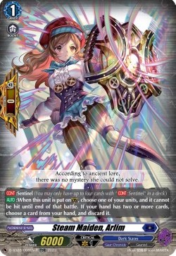 Steam Maiden, Arlim [D Format] (V.2 - Rare) - Stride Deckset: Chronojet