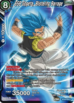 SSB Gogeta, Blistering Barrage (V.1 - Common) - Power Absorbed