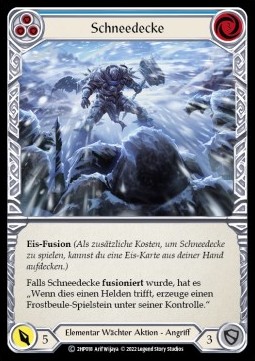 Snow Under (Blue) (Regular) - History Pack 2 - Black Label