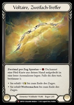 Voltaire, Strike Twice (Regular) - History Pack 2 - Black Label