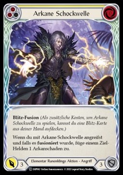 Arcanic Shockwave (Yellow) (Regular) - History Pack 2 - Black Label