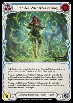 Rites of Replenishment (Blue) (Regular) - History Pack 2 - Black Label