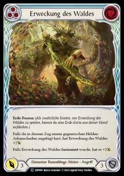Stir the Wildwood (Blue) (Regular) - History Pack 2 - Black Label