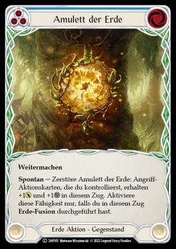 Amulet of Earth (Regular) - History Pack 2 - Black Label