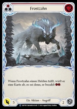 Frost Fang (Red) (Regular) - History Pack 2 - Black Label