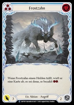 Frost Fang (Blue) (Regular) - History Pack 2 - Black Label