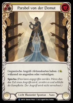 Parable of Humility (Regular) - History Pack 2 - Black Label