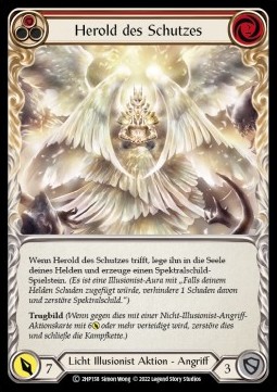 Herald of Protection (Red) (Regular) - History Pack 2 - Black Label