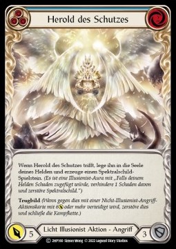 Herald of Protection (Blue) (Regular) - History Pack 2 - Black Label