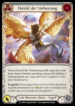 Herald of Ravages (Blue) (Regular) - History Pack 2 - Black Label