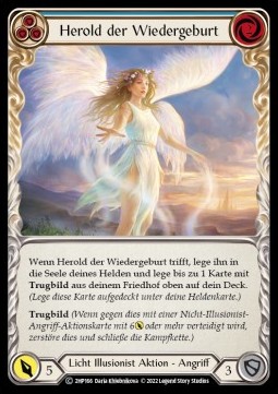 Herald of Rebirth (Blue) (Regular) - History Pack 2 - Black Label