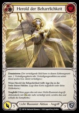 Herald of Tenacity (Yellow) (Regular) - History Pack 2 - Black Label