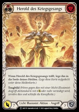 Wartune Herald (Red) (Regular) - History Pack 2 - Black Label
