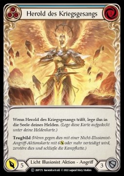 Wartune Herald (Blue) (Regular) - History Pack 2 - Black Label