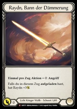 Raydn, Duskbane (Regular) - History Pack 2 - Black Label