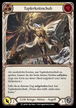 Bolt of Courage (Yellow) (Regular) - History Pack 2 - Black Label