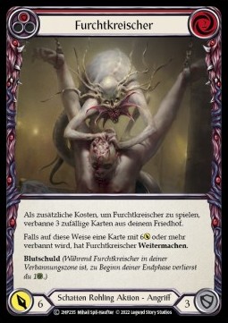 Dread Screamer (Red) (Regular) - History Pack 2 - Black Label