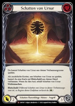 Shadow of Ursur (Regular) - History Pack 2 - Black Label