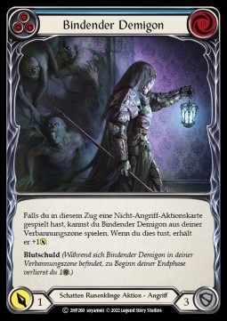Bounding Demigon (Blue) (Regular) - History Pack 2 - Black Label