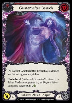 Ghostly Visit (Red) (Regular) - History Pack 2 - Black Label