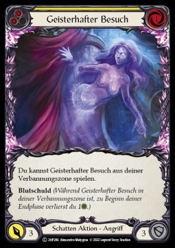 Ghostly Visit (Yellow) (Regular) - History Pack 2 - Black Label