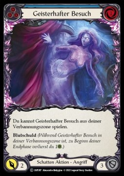 Ghostly Visit (Blue) (Regular) - History Pack 2 - Black Label