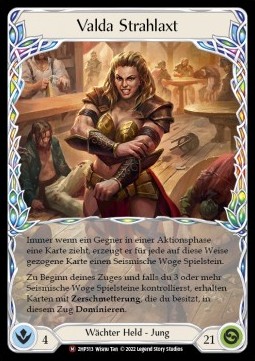 Valda Brightaxe (Regular) - History Pack 2 - Black Label
