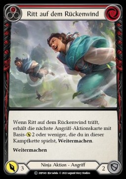 Ride the Tailwind (Red) (Regular) - History Pack 2 - Black Label