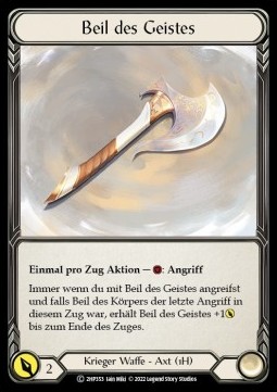 Hatchet of Mind (Regular) - History Pack 2 - Black Label