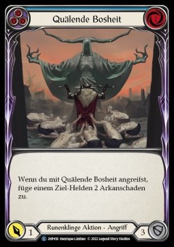 Vexing Malice (Blue) (Regular) - History Pack 2 - Black Label