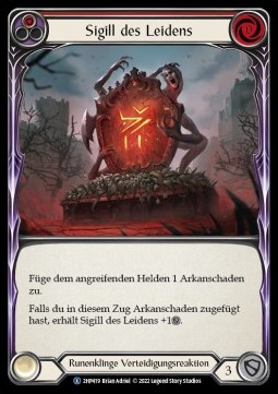 Sigil of Suffering (Red) (Regular) - History Pack 2 - Black Label