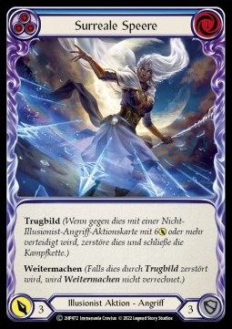 Spears of Surreality (Blue) (Regular) - History Pack 2 - Black Label