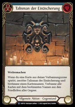 Talisman of Cremation (Regular) - History Pack 2 - Black Label