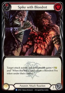 Spike with Bloodrot (Regular) - Outsiders