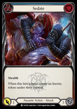 Sedate (Blue) (Regular) - Outsiders
