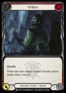 Wither (Red) (Regular) - Outsiders