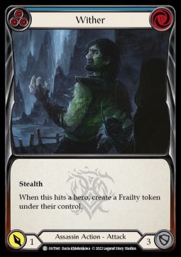 Wither (Blue) (Regular) - Outsiders