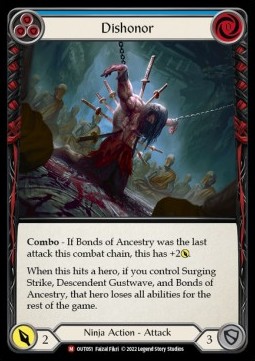 Dishonor (Regular) - Outsiders