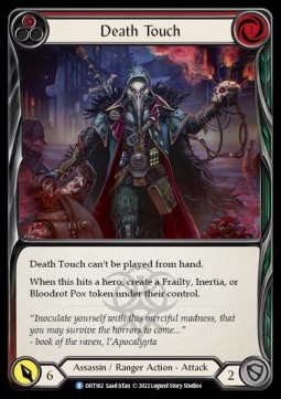 Death Touch (Red) (Regular) - Outsiders