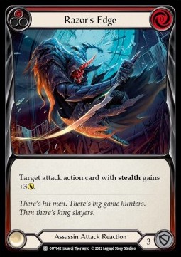 Razor's Edge (Red) (Regular) - Outsiders