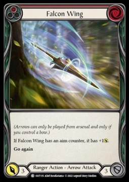 Falcon Wing (Red) (Regular) - Outsiders